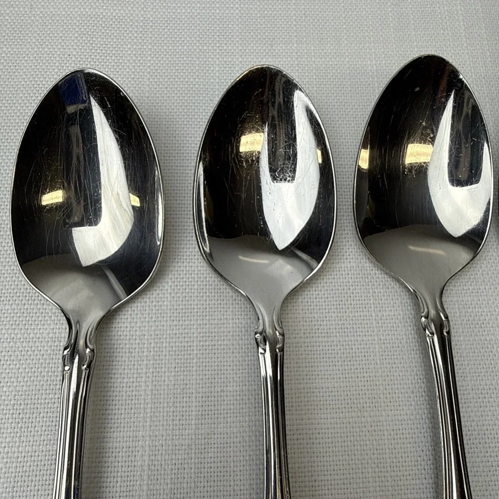 Oneida Stainless‎ Plantation Teaspoons Spoon Community Flatware Set of 10